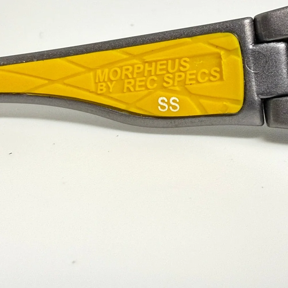 Liberty Sport Morpheus Rec Specs F8 Sports Goggles Grey Yellow 51-17-125 ASTM